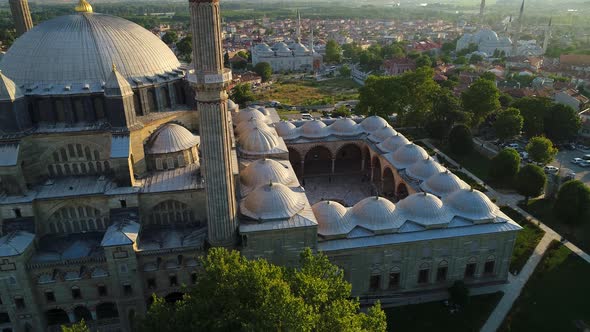 Courtyard Of Historic Mosque