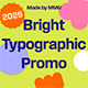 Bright Typographic Promo - VideoHive Item for Sale