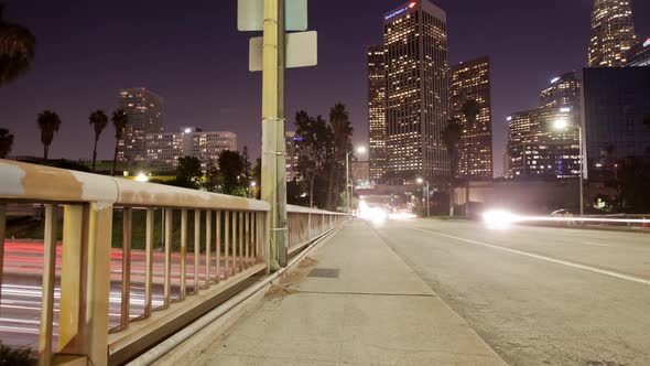 Los Angeles Freeway Time Lapse