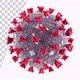 Realistic 3D animation of COVID-19 virus, Corona Virus, SARS-CoV-2, 2019-nCoV Seamless loop  - VideoHive Item for Sale