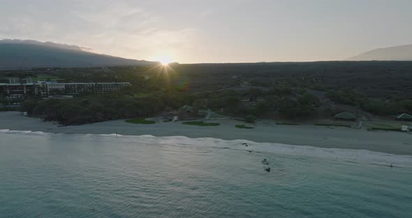 Rising Sun in Hawaii