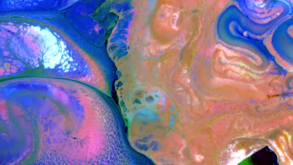 Abstract Organic Cosmic Colorful Texture Background alt