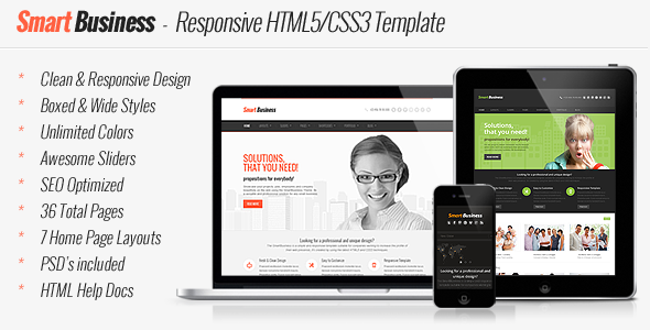 Smart Business – Responsive HTML5 Template