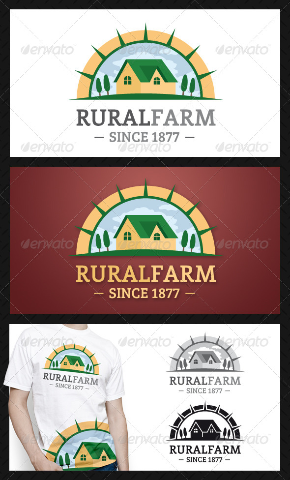 Rural Farm Logo Template