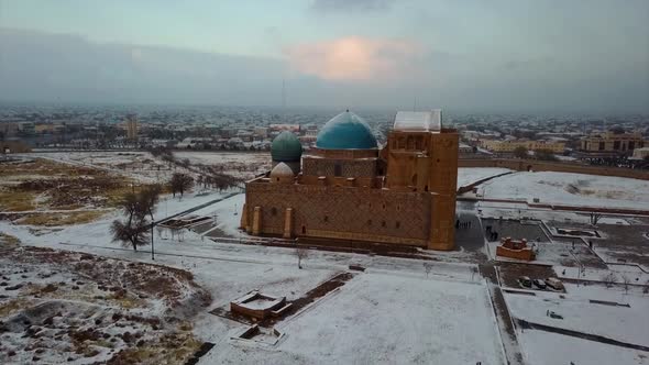 Mausoleum of Khoja Ahmed Yasawi in Turkestan