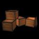 Wood Box - 3DOcean Item for Sale