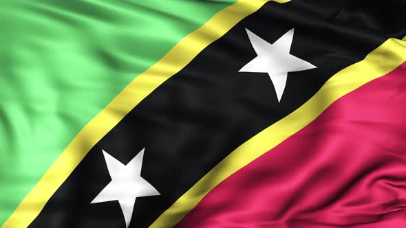 Saint Kitts and Nevis Flag