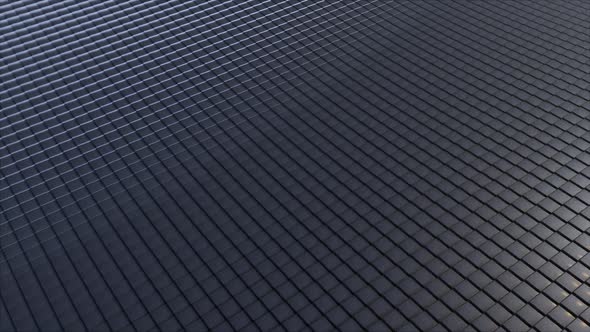 Wavy Metallic Grid