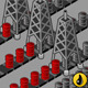 Isometric Oil Towers in Production - VideoHive Item for Sale
