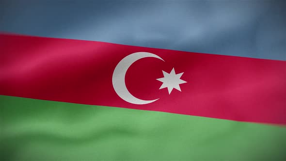 Azerbaijan Flag