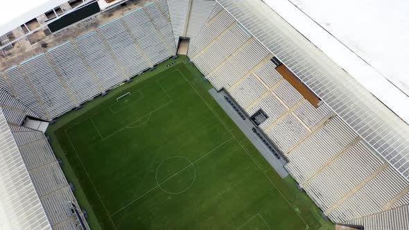 Brazilian sports centre cityscape at Sao Paulo city.