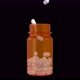 Slow Motion Pills Falling Into A Medicine Bottle - VideoHive Item for Sale