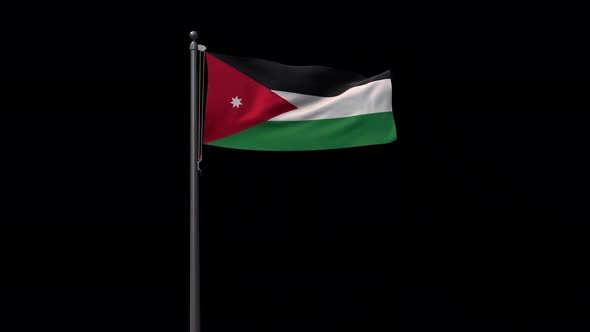 Jordan Flag With Alpha 4K