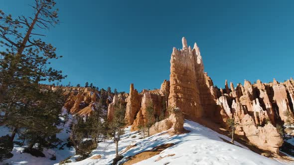 Bryce Canyon in Winter. Utah, USA