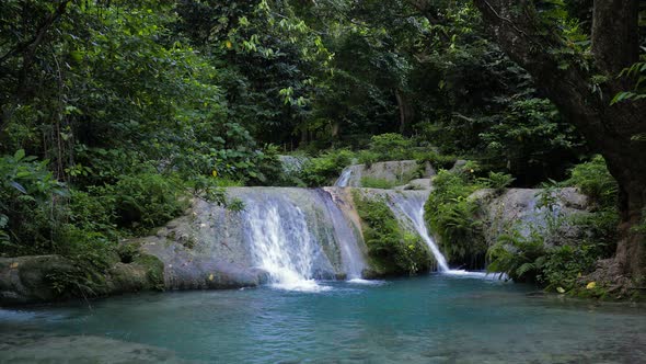 Mele Maat Cascades in Port Vila, Efate Island, Vanuatu