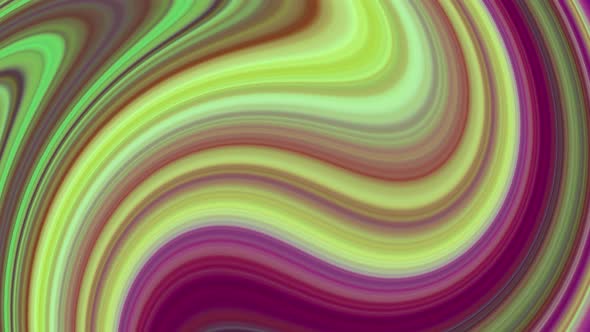 Animation of twisted smooth line abstract background. Vd 124