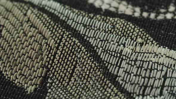 Lace White Fabric Closeup