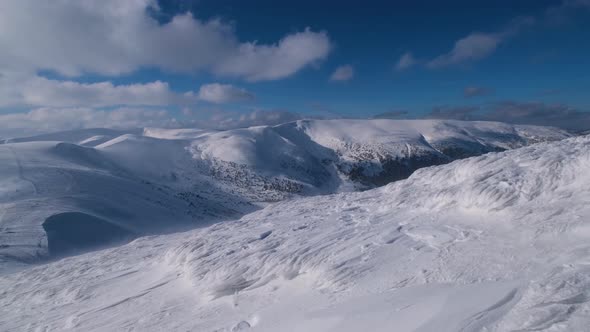 Mountain ski resort Dragobrat, Carpathians, Ukraine