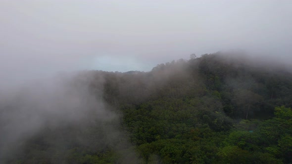 Rainy Weather in Mountains