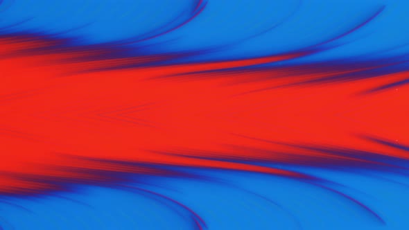 Liquid Abstractions Blue Red and White