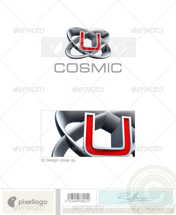 U Logo - 3D-348-U