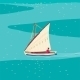 Fisherman Sailboat - GraphicRiver Item for Sale