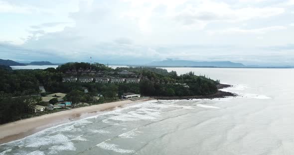 The Beaches at the most southern part of Borneo Island