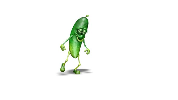 Fun Cucumber - 3D Cartoon Dance