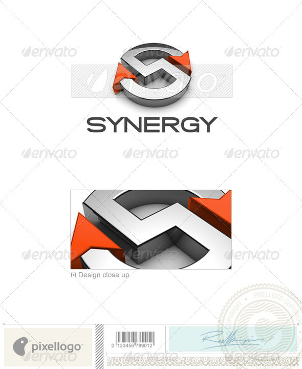 Technology Logo - 3D-676