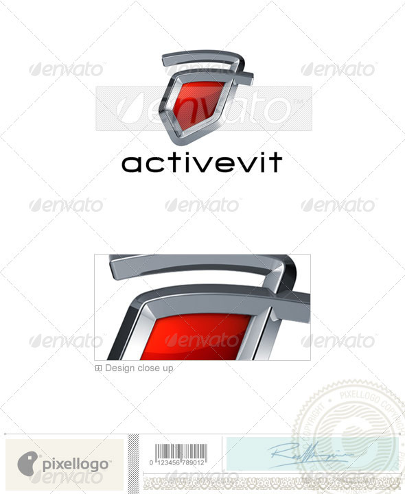 Technology Logo - 3D-675