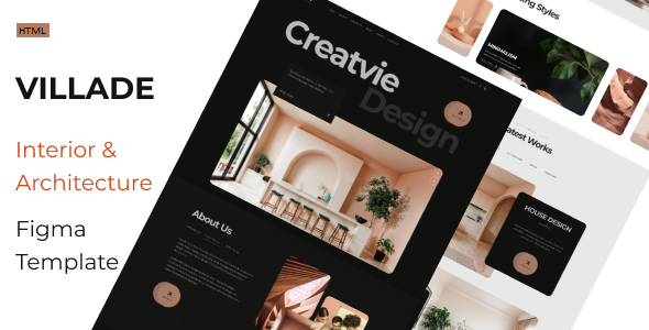 Villade - Interior & Architecture HTML Template