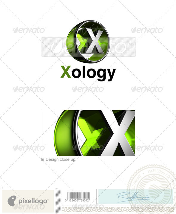 X Logo - 3D-438-X