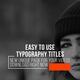 Modern Titles - VideoHive Item for Sale