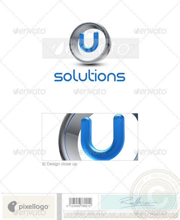U Logo - 3D-288-U