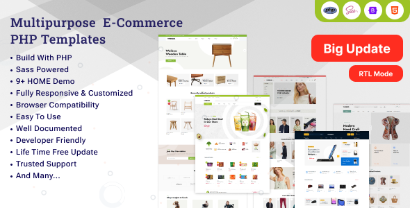 Weiboo - eCommerce PHP Template