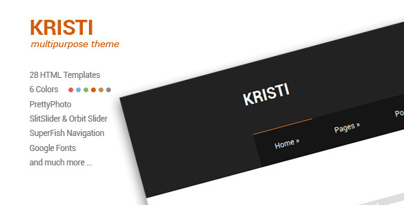 Kristi - Multipurpose Business Template