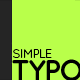 Simple Typo - VideoHive Item for Sale
