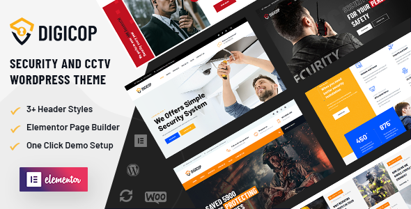 Digicop - Security and CCTV WordPress Theme