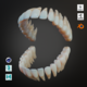 Dirty Human Teeth Realistic and Detailed Low-poly 3D model - 3DOcean Item for Sale