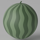 Cartoon Watermelon 3D model - 3DOcean Item for Sale