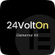 24Volton - Solar & Renewable Energy Elementor Template Kit - ThemeForest Item for Sale