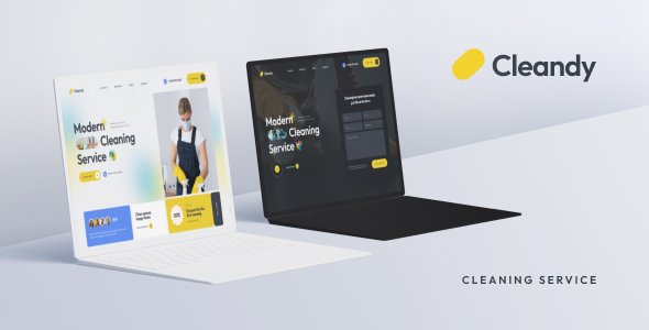 Cleandy – Cleaning Services html Template – 0 Sold!