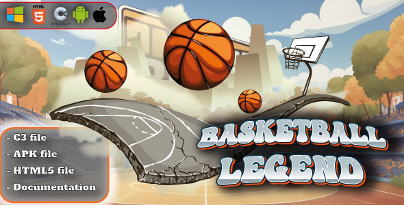 Basketball Legend - Arcade Sports Game - HTML5, Construct 3