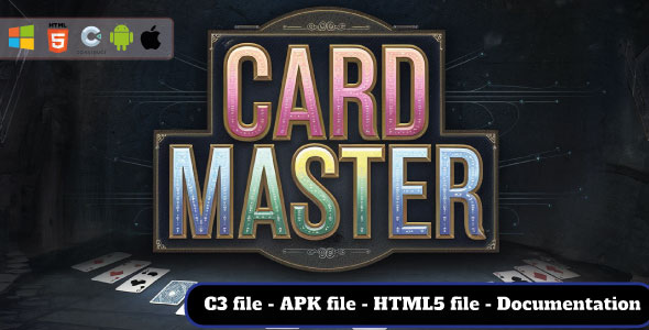 Card Master - Card Game - HTML5, Construct 3