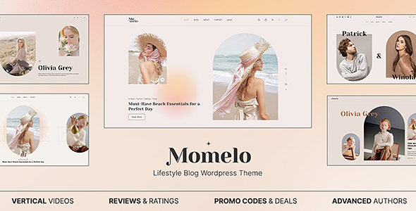 Momelo - Lifestyle Blog & Magazine WordPress Theme