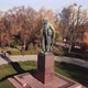 Aerial View to Monument of Taras Shevchenko at Kyiv Park - VideoHive Item for Sale