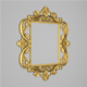 Classic Frame Mirror 004 - 3DOcean Item for Sale