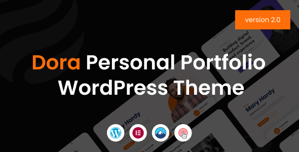 Dora – Personal Portfolio WordPress Theme