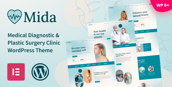 Mida - Medical Diagnostic & Plastic Surgery Clinic WordPress Theme