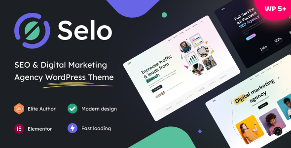 Selo - SEO & Digital Marketing Agency WordPress Theme